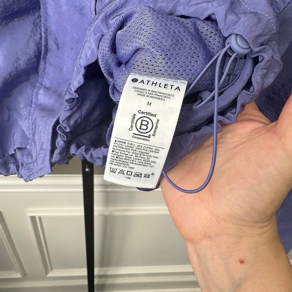 Athleta Arrival Rain Jacket Medium - image 5